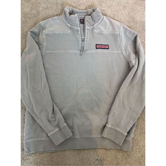 Vineyard Vines boys 1/4 zip shep pullover, XL 16/18 $98 C12 - Picture 2 of 8
